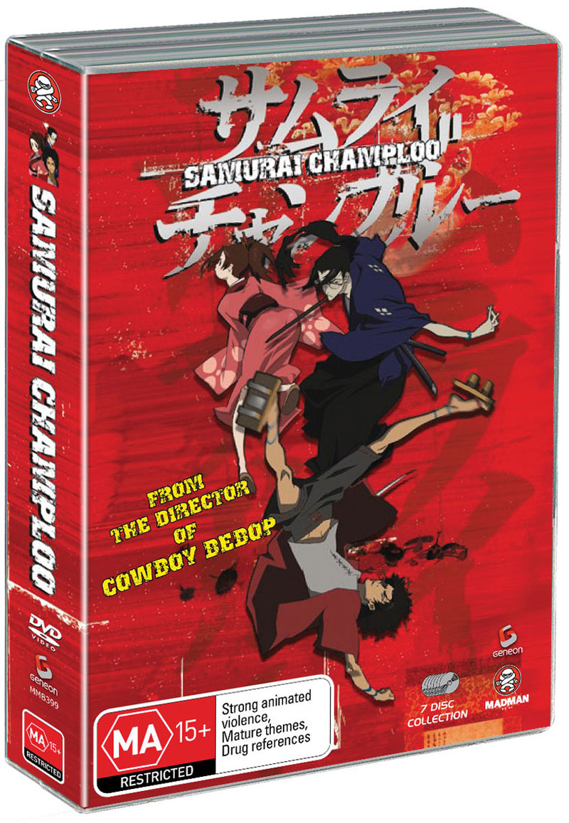 Samurai Champloo - Complete Collection (7 Disc Amaray Case) on DVD