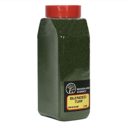 Woodland Scenics Blended Turf Green Blend Shaker image