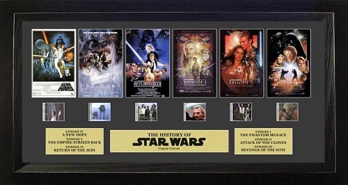 FilmCells: Montage Frame - Star Wars (Through the Ages)