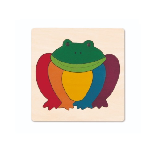 Hape: Rainbow Frog Puzzle image