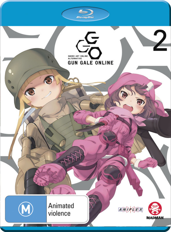 Sword Art Online Alternative: Gun Gale Online - Part 2 (Eps 7-12) on Blu-ray