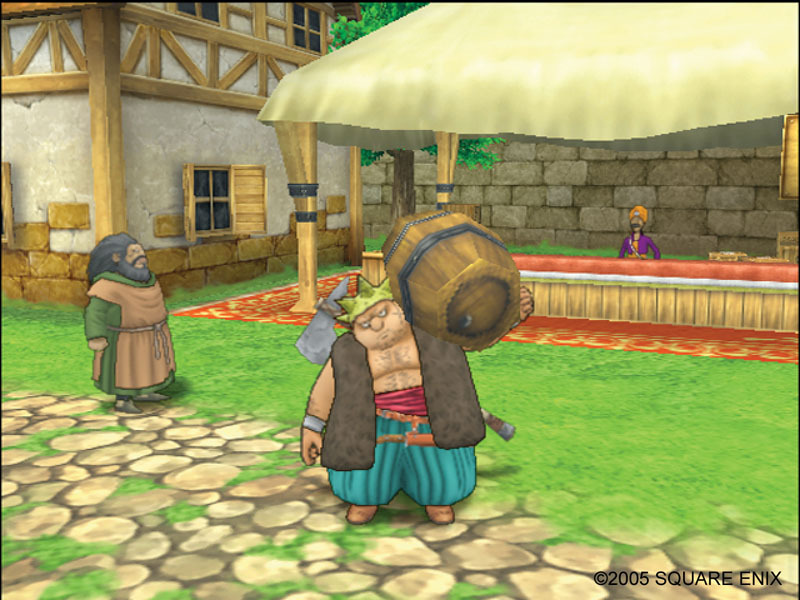 Dragon Quest: The Journey of the Cursed King (Platinum) for PS2 image