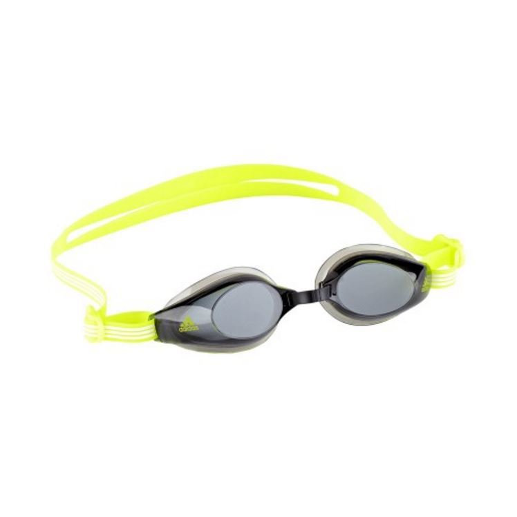 Adidas Aquastorm Goggles - Smoke Lens (Neon Yellow)