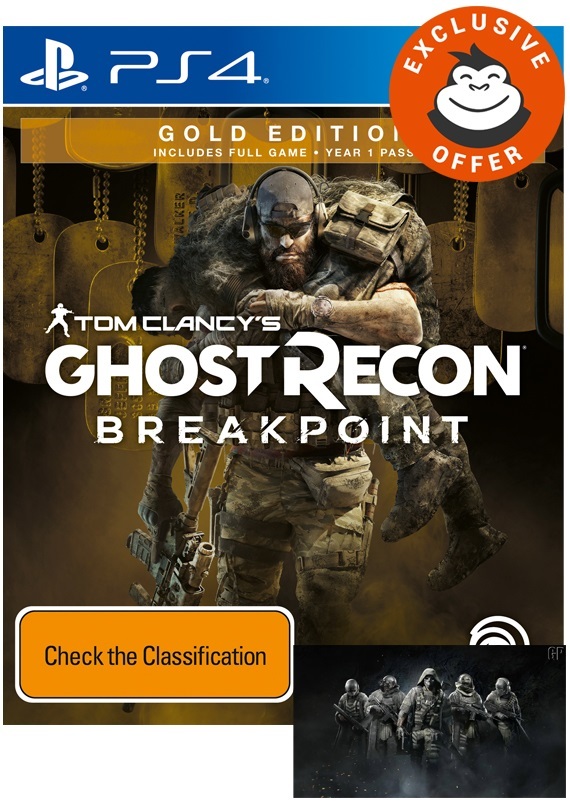 Tom Clancy's Ghost Recon Breakpoint Gold Edition for PS4 image