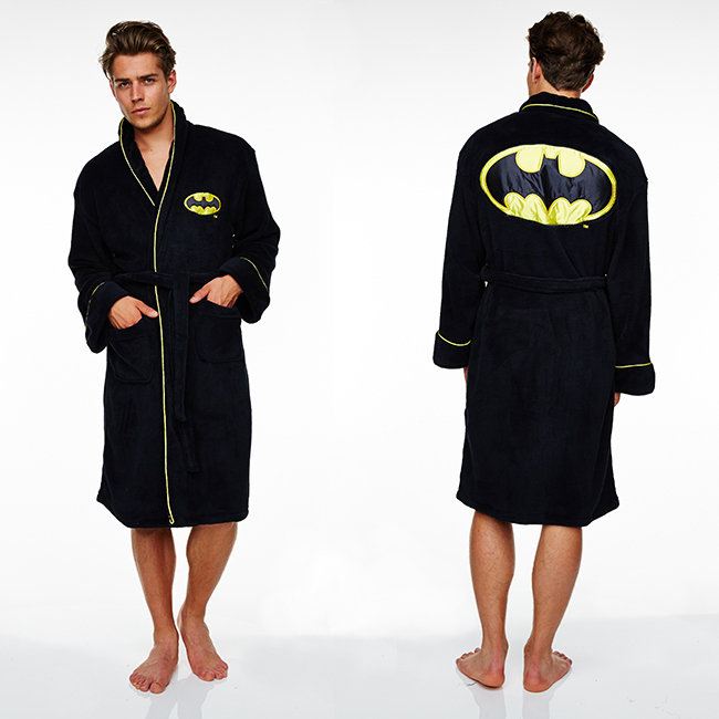 Batman Deluxe Bath Robe - Small image