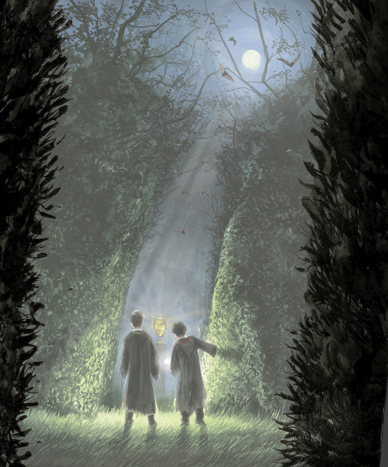 Harry Potter and the Goblet of Fire Illustrated Edition by J.K. Rowling image