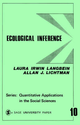 Ecological Inference by Laura Irwin Langbein image