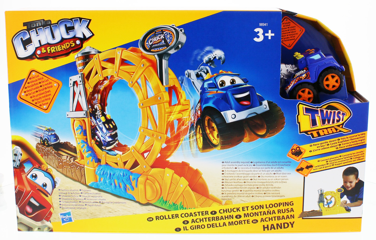 Tonka Chuck & Friends - Roller Coaster w/Handy the Tow Truck image