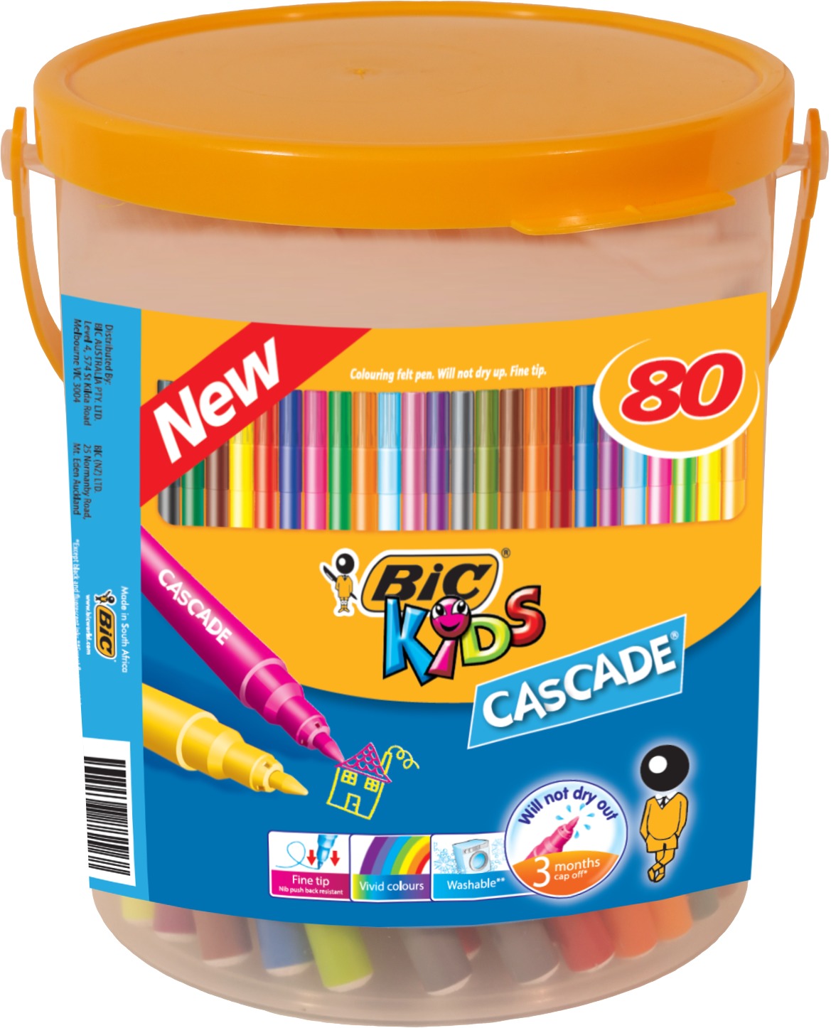 Bic: Kids Cascade Markers (Pack of 80)