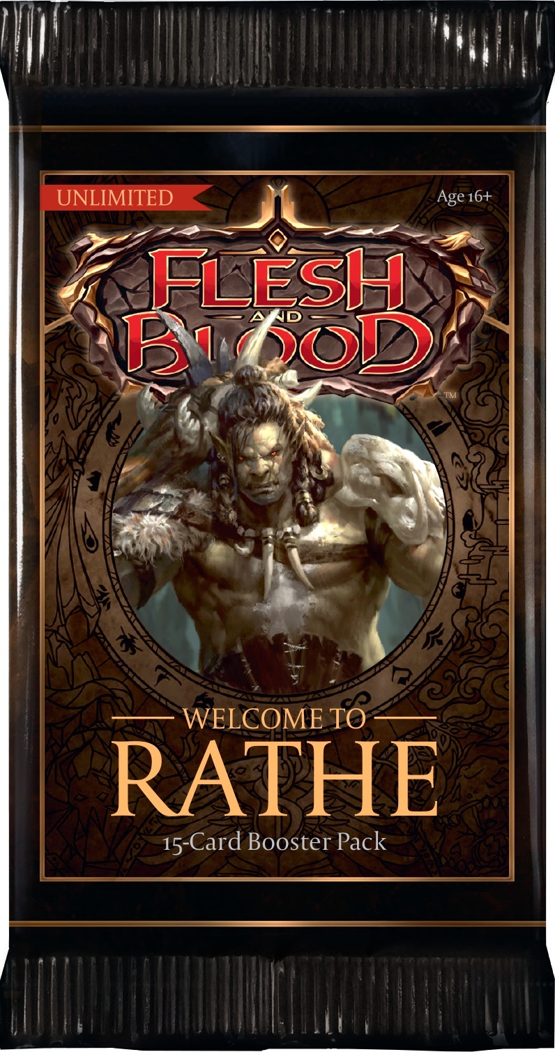 Flesh and Blood TCG: Welcome to Rathe Booster Box (Unlimited) image