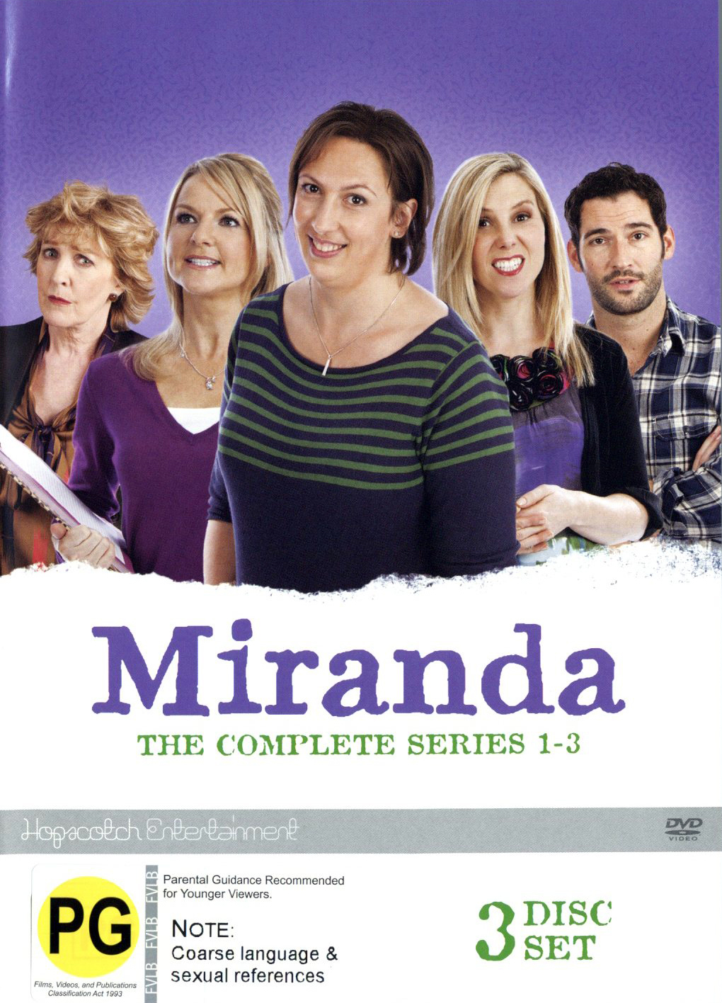 Miranda - The Complete Series One - Three on DVD image