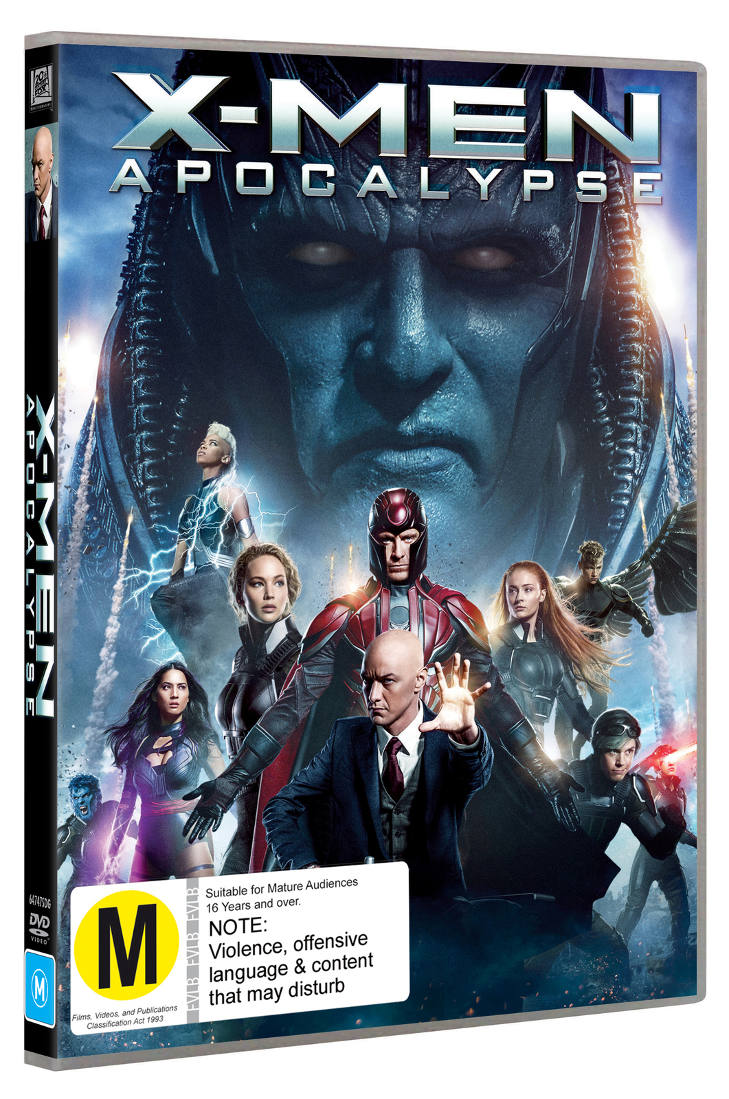 X-Men Apocalypse on DVD