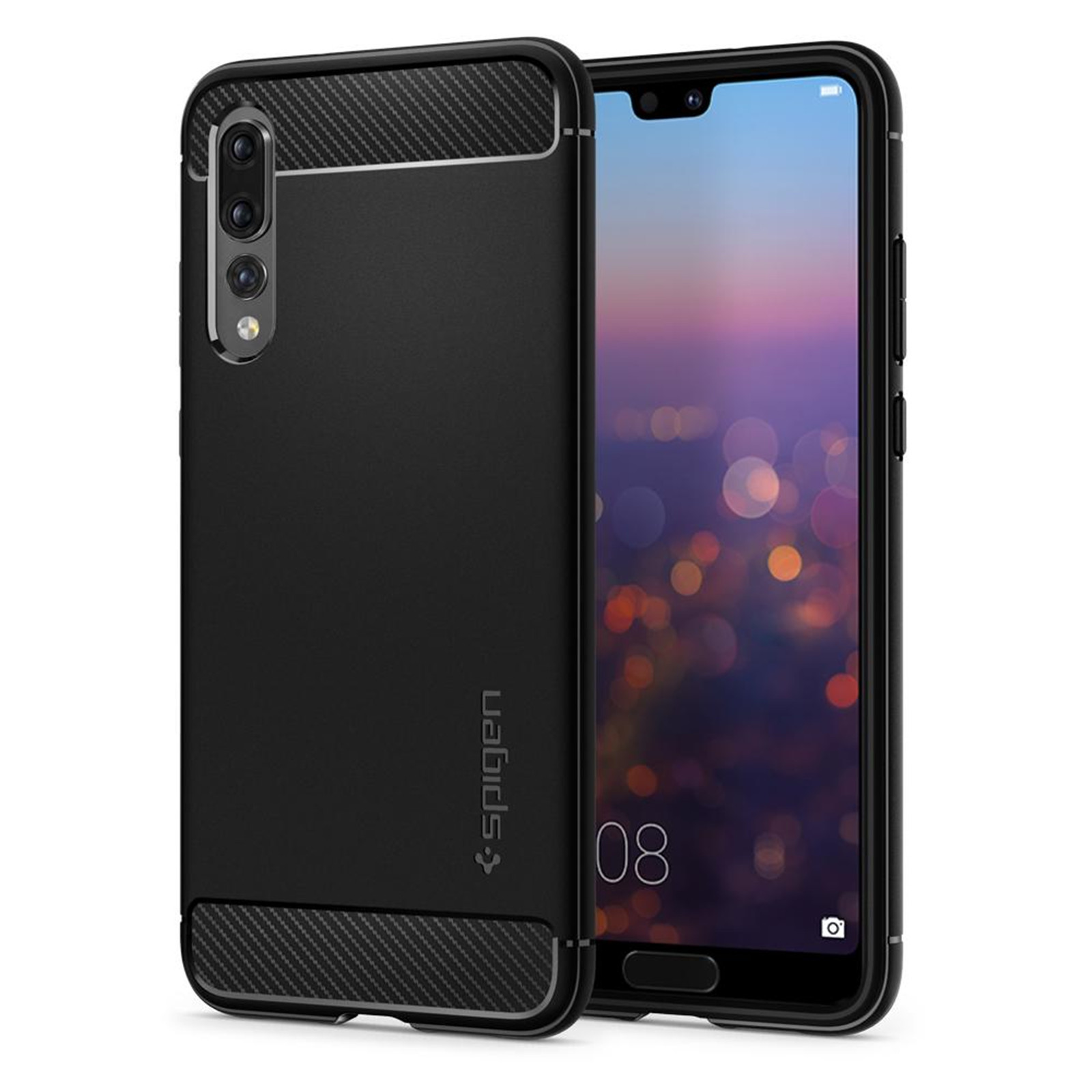 Spigen Huawei P20 Pro Rugged Armour Case - Black