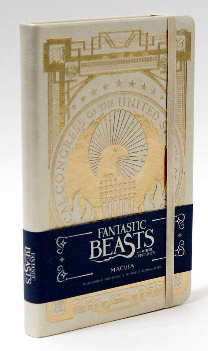 Fantastic Beasts and Where to Find Them: Macusa Hardcover Ruled Journal by Insight Editions image