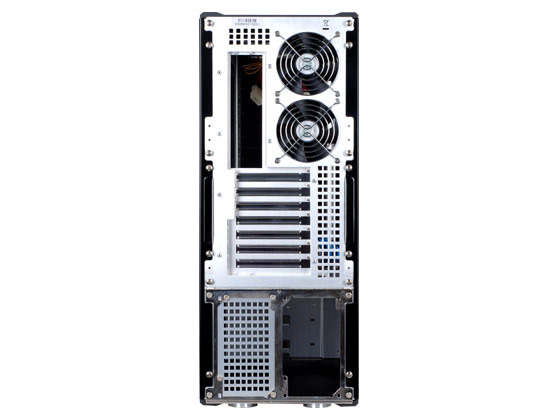 SilverStone "Temjin Series" TJ07 Black ATX Tower Case with Window image