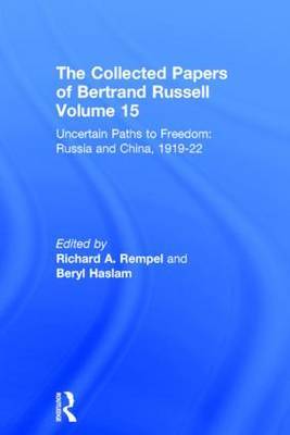 The Collected Papers of Bertrand Russell, Volume 15 image