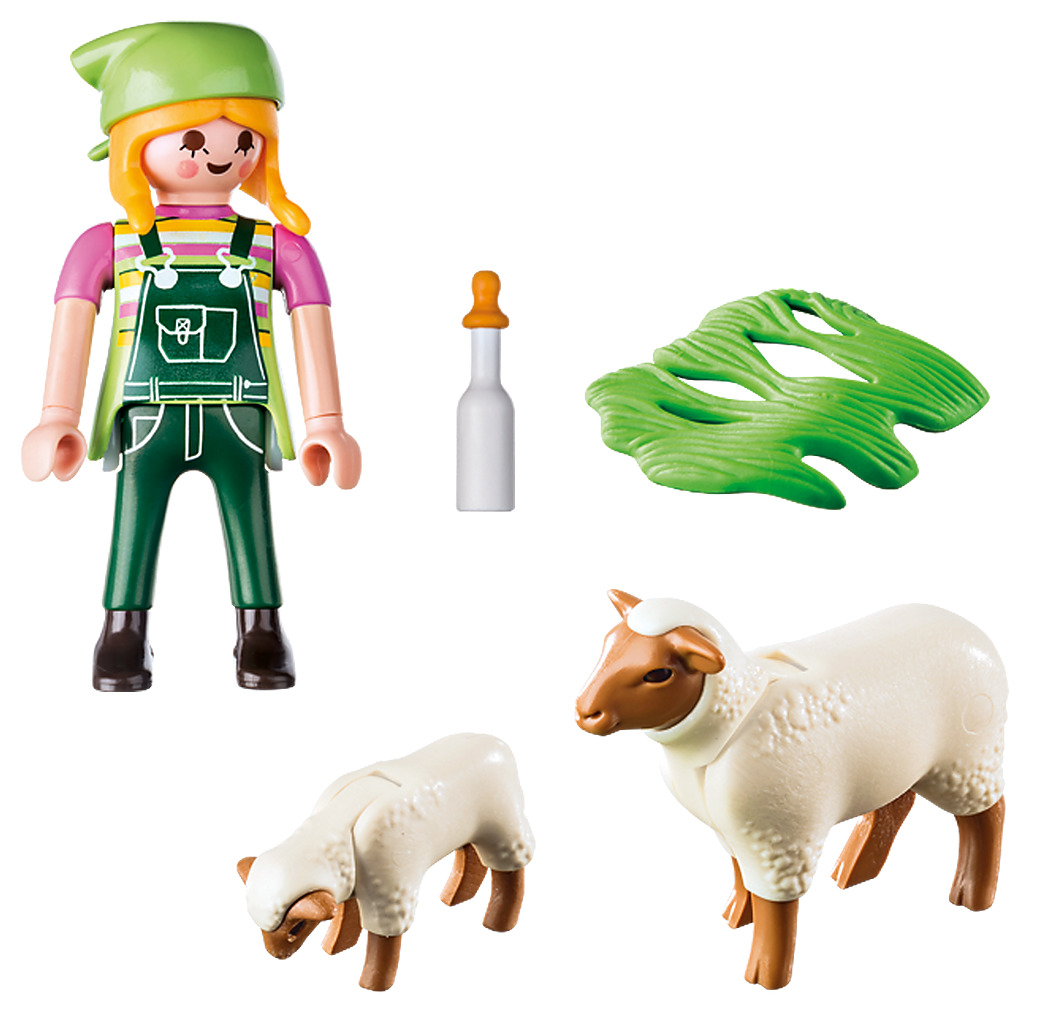 Playmobil: Special Plus - Farmer with Sheep (9356) image