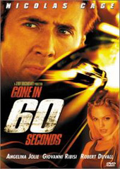 Gone In Sixty Seconds on DVD Gone In Sixty Seconds on DVD