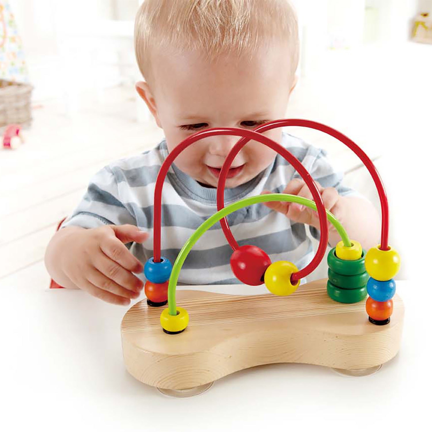 Hape: Double Bubble - Wooden Bead Maze image