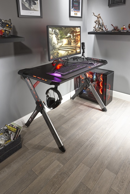 X Rocker Lynx RGB Gaming Desk