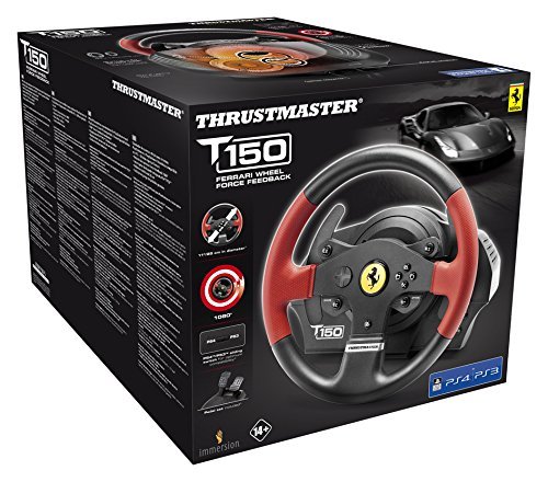 Thrustmaster T150 Ferrari Racing Wheel (PS3 & PS4) for PS4 image
