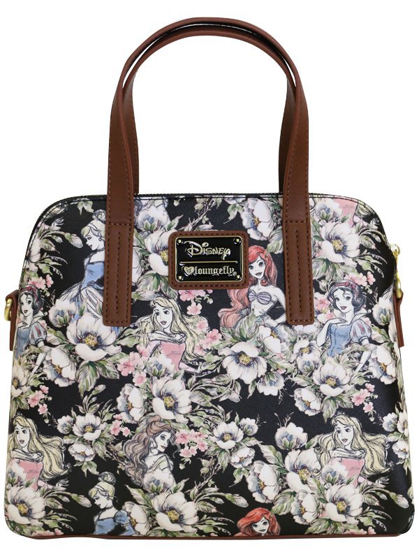Disney Princesses Floral Crossbody Bag Women's at Mighty Ape