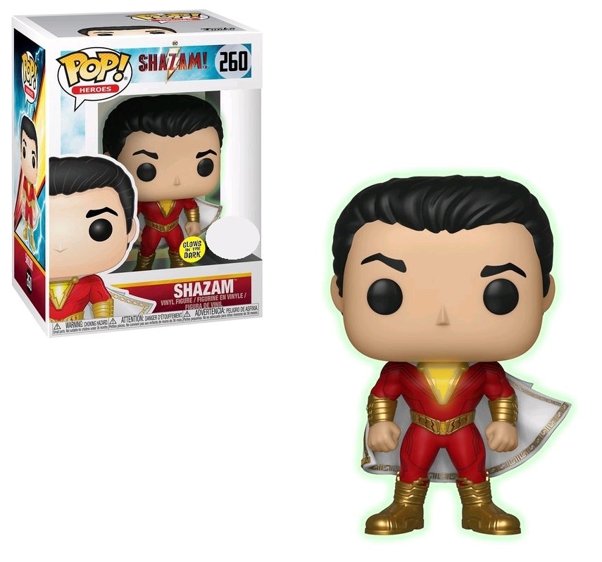 DC Comics - Shazam (Glow Ver.) Pop! Vinyl Figure image