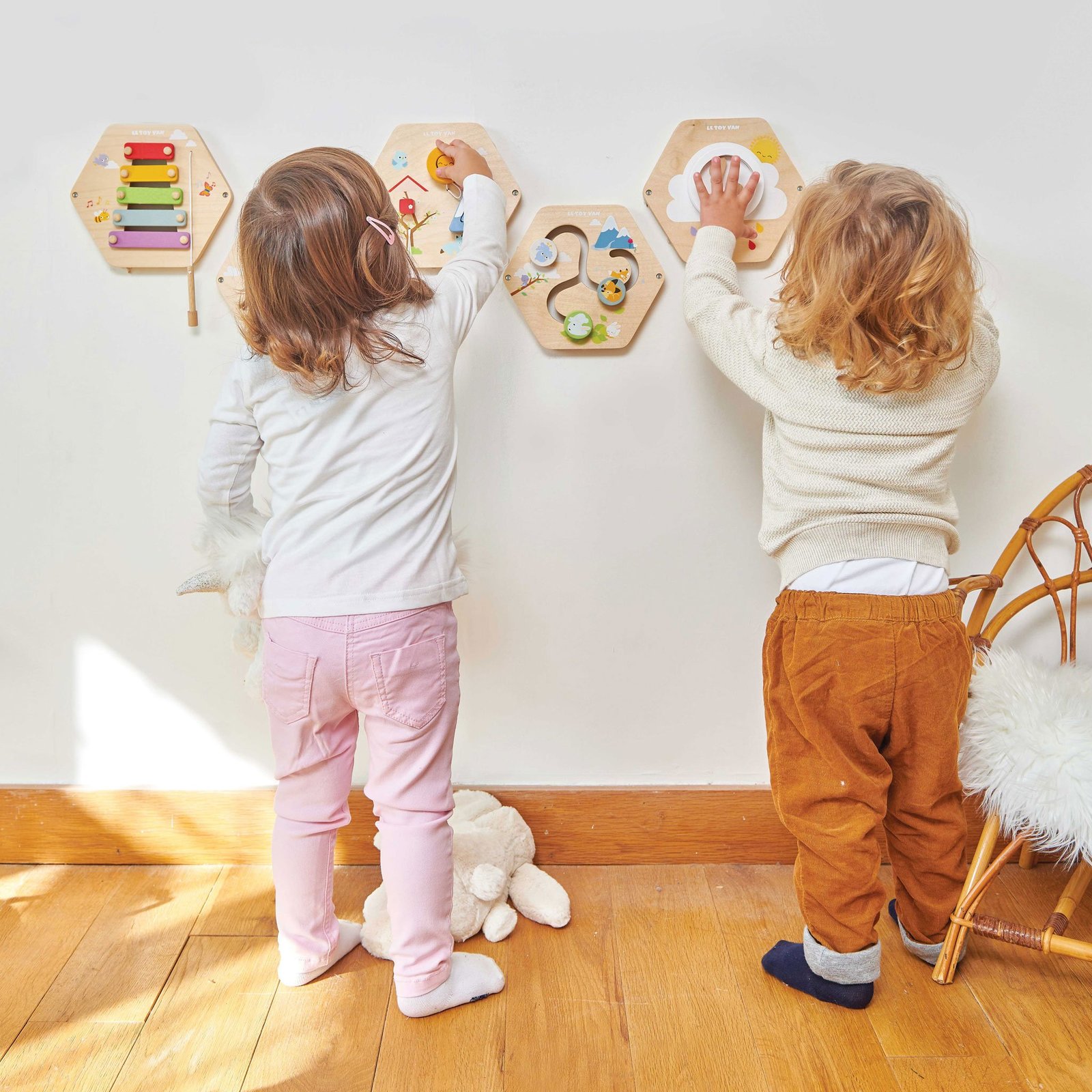 Wooden Activity Tile - Xylophone image