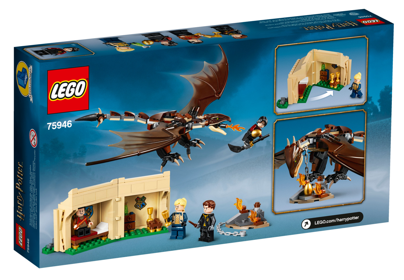 LEGO Harry Potter - Hungarian Horntail Triwizard Challenge (75946)