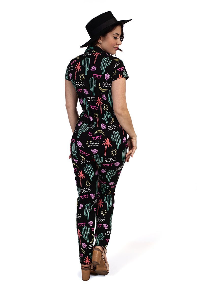 Retrolicious: Summer Fun Jumpsuit - Medium image