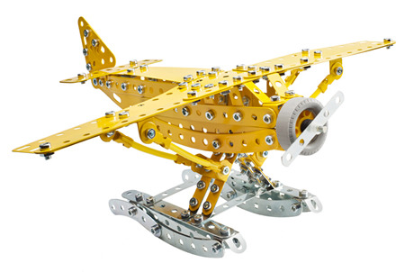 Meccano Adventures of Tintin Kit - Seaplane image