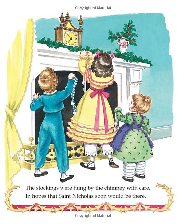 The Night Before Christmas (Little Golden Book) on Hardback by Clement C. Moore