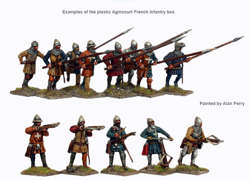 Agincourt French Infantry 1415-29 image