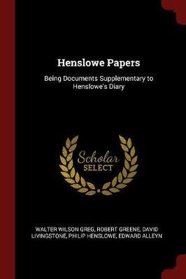 Henslowe Papers image