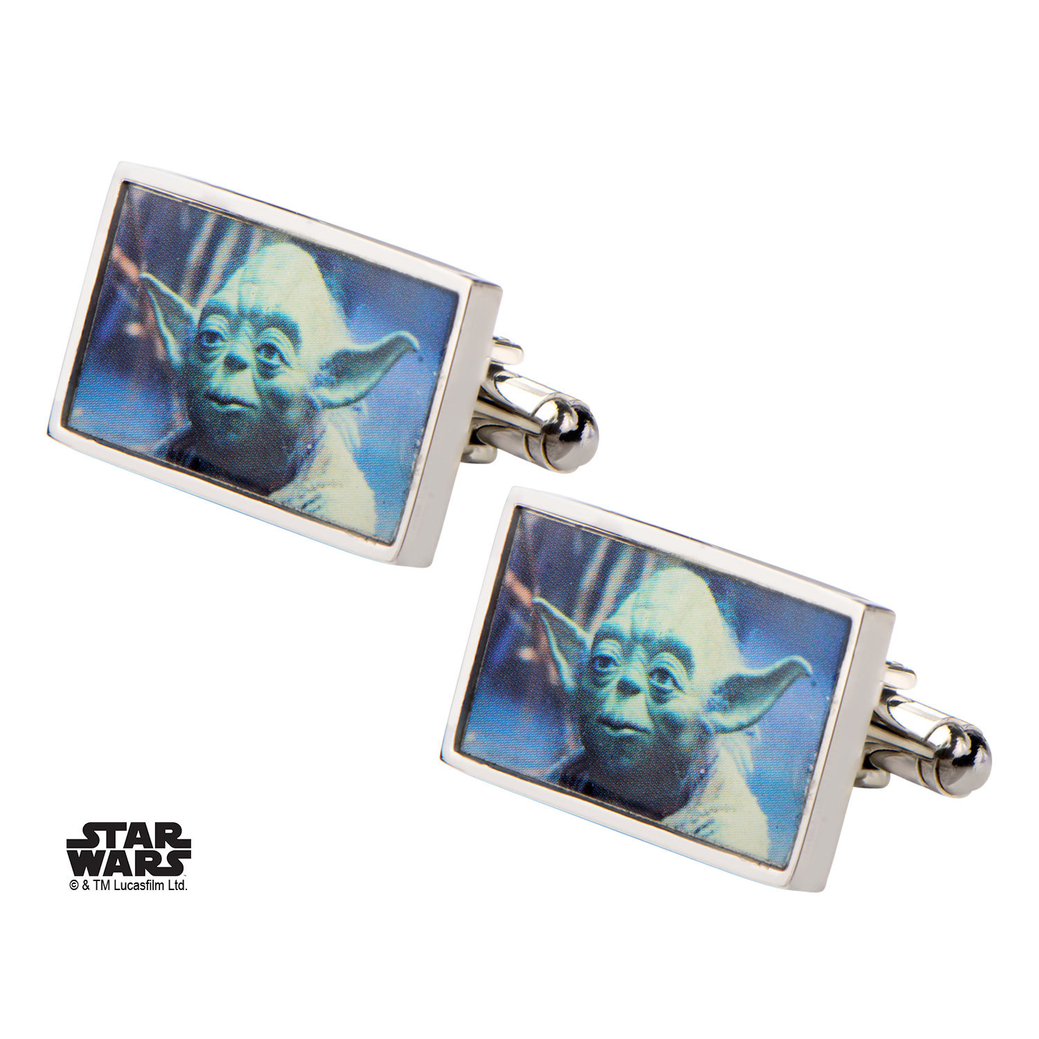 Yoda - Rectangle Cufflinks image