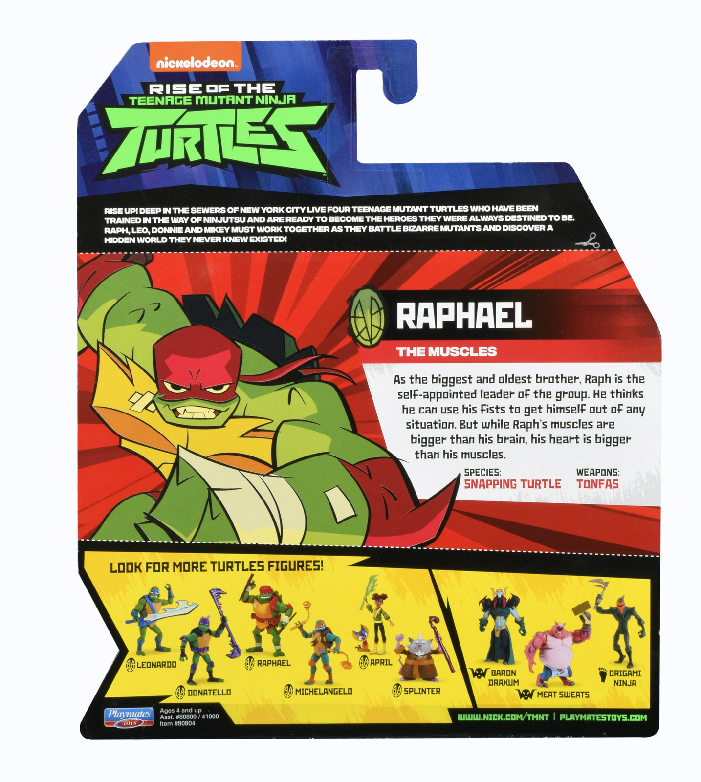 TMNT: Basic Action Figure - Raphael