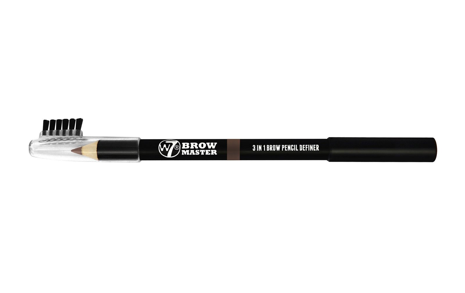 W7 Brow Master 3 in 1 Brow Pencil Definer (Brown)