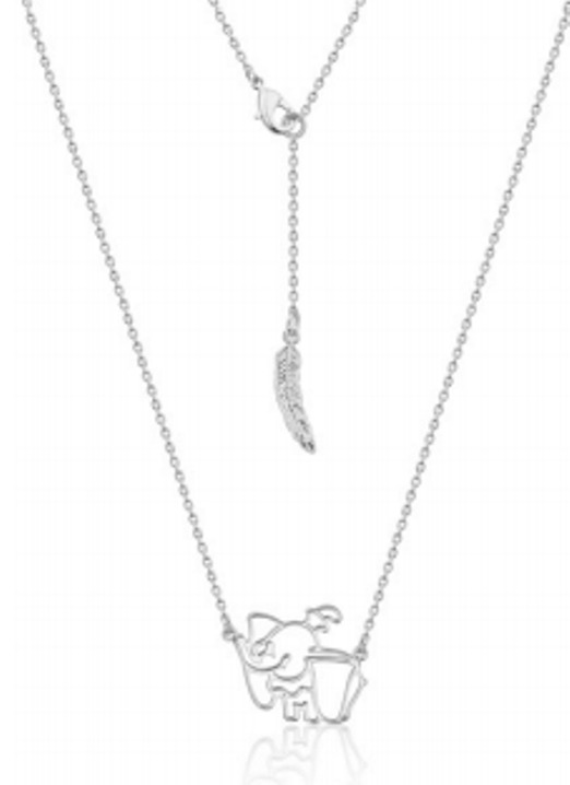 Couture Kingdom: Disney Dumbo Necklace - White Gold