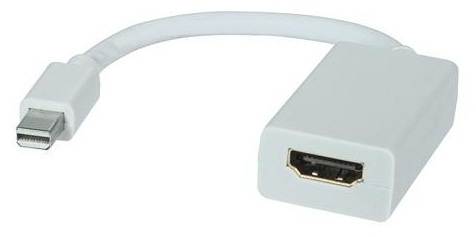 20cm 8Ware Mini Display Port to HDMI Cable