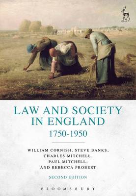 Law and Society in England 1750-1950 by Rebecca Probert image