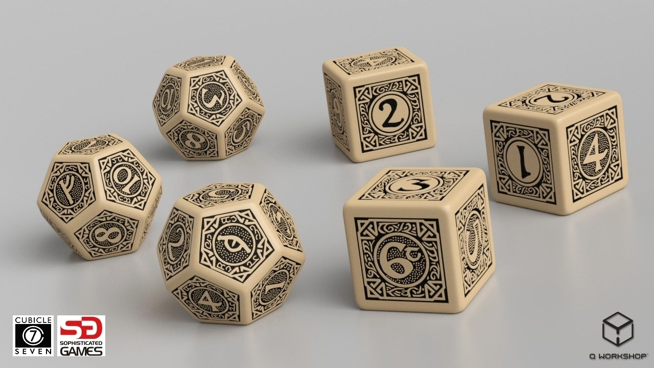 The One Ring RPG: Deluxe Dice Set