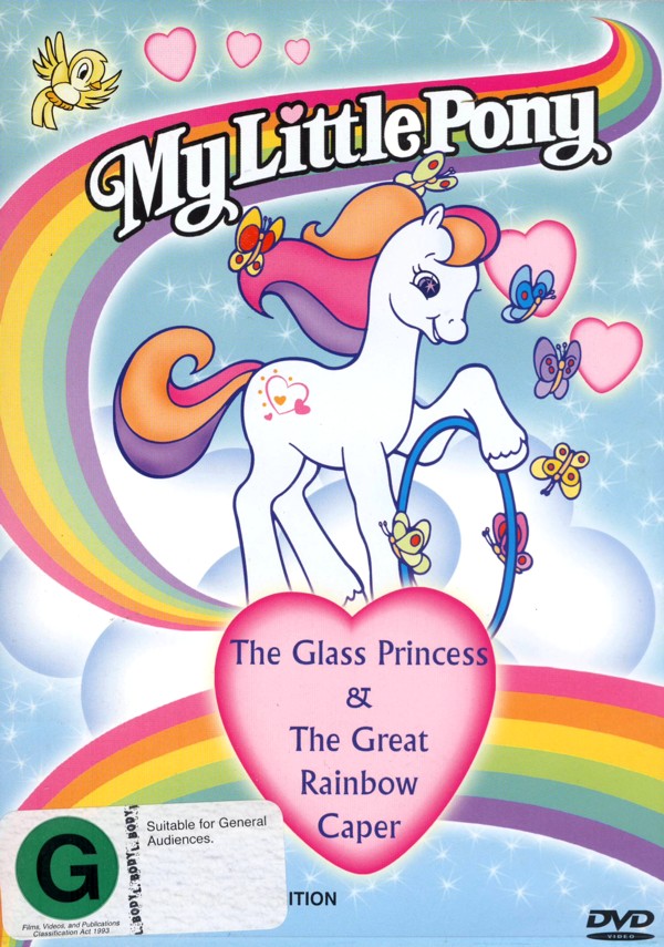 My Little Pony - The Glass Princess/The Great Rainbow Caper on DVD image