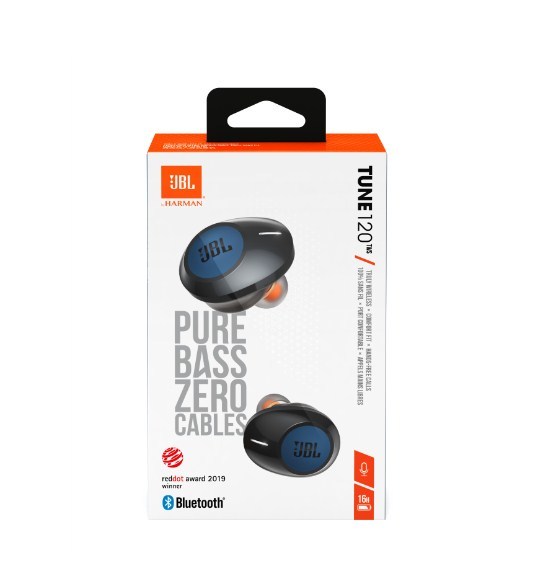 JBL: Tune 120TWS In-Ear Headphones - Blue image