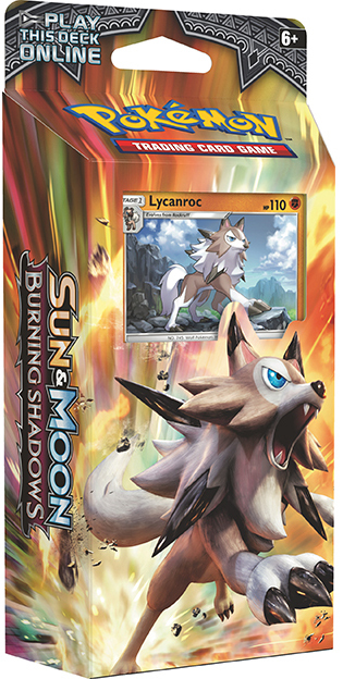 Pokemon TCG Burning Shadows Theme Deck: Lycanroc image