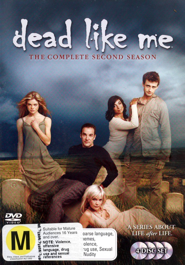 Dead Like Me - Complete Season 2 (4 Disc Set) on DVD image