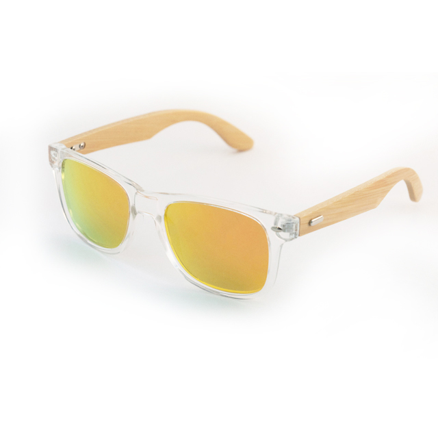 Bamboo Blonde: Brown/Orange Sunglasses image