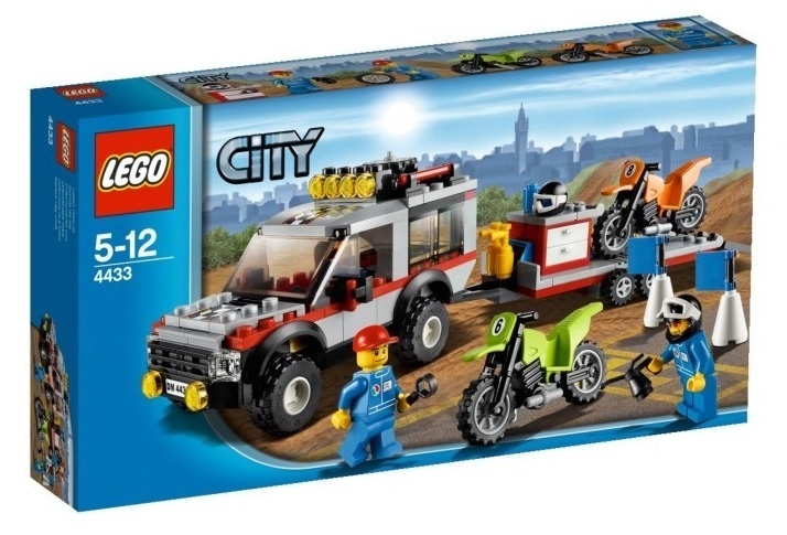 Buy LEGO City - Dirt Bike Transporter (4433) at Mighty Ape NZ