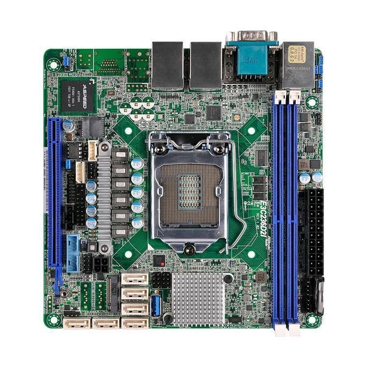 ASRock E3C236D2I Server Motherboard image