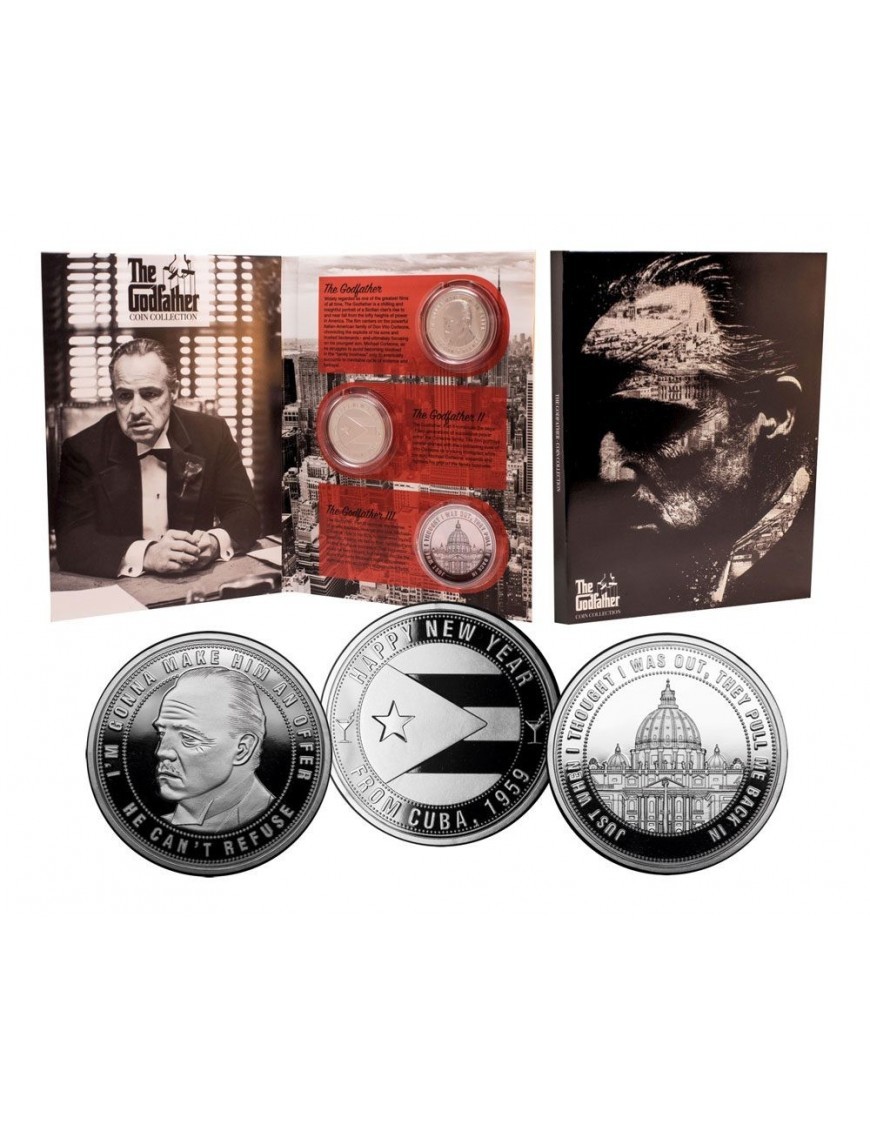 The Godfather: Collectible Coin 3-Pack (Silver Edition) image
