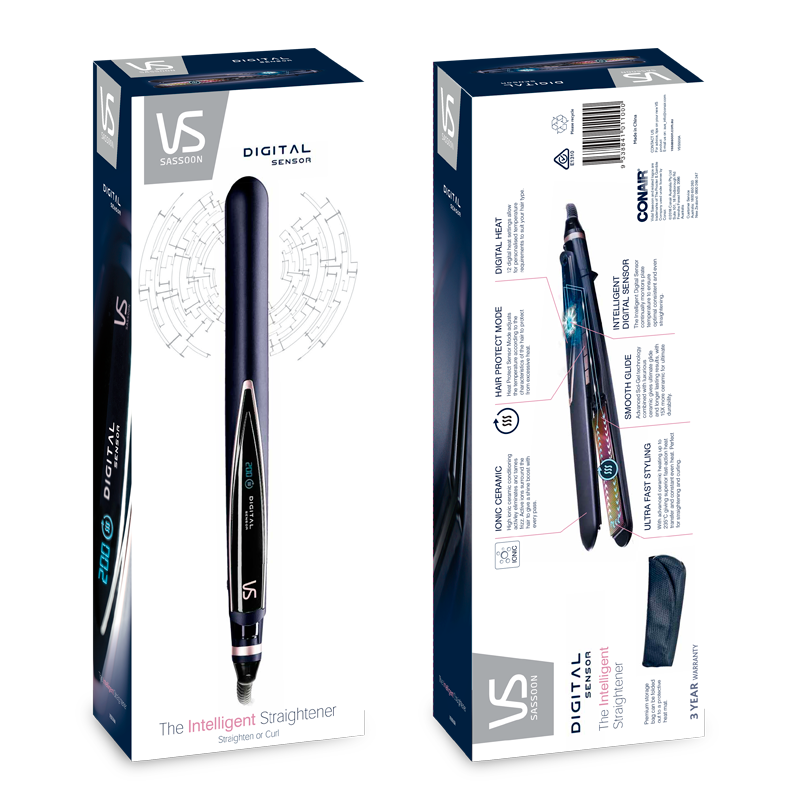 VS Sassoon Digital Sensor Hair Straightener